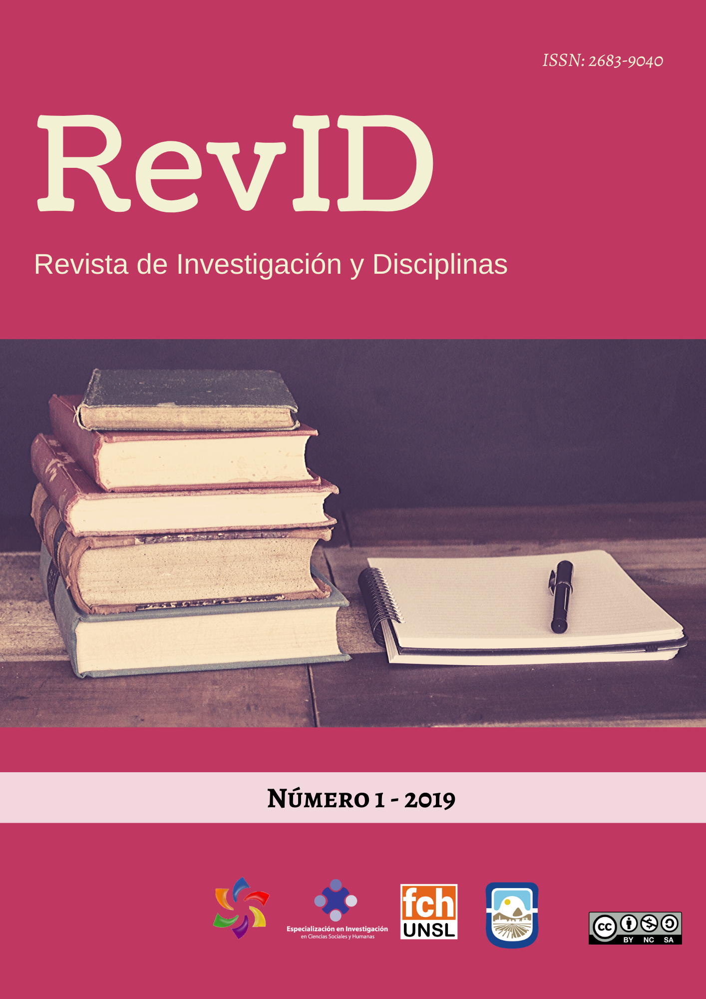 Imagen de la portada de la revista REVID, número 1 del año 2019